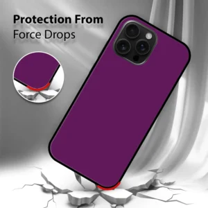 Eggplant Solid Case for iPhone 16 Pro
