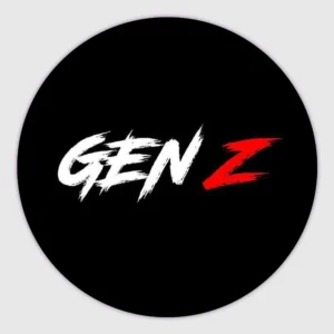 Round Genz customized fridge magnets