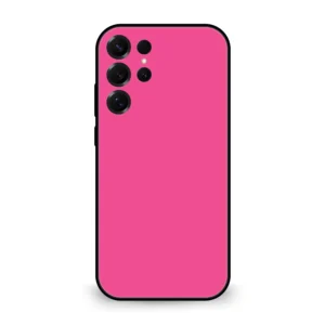 Hot pink Solid Case for Samsung S25 Ultra