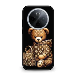 Premium luxury Teddy Bear Mobile Cover for iQOO Z10 5g
