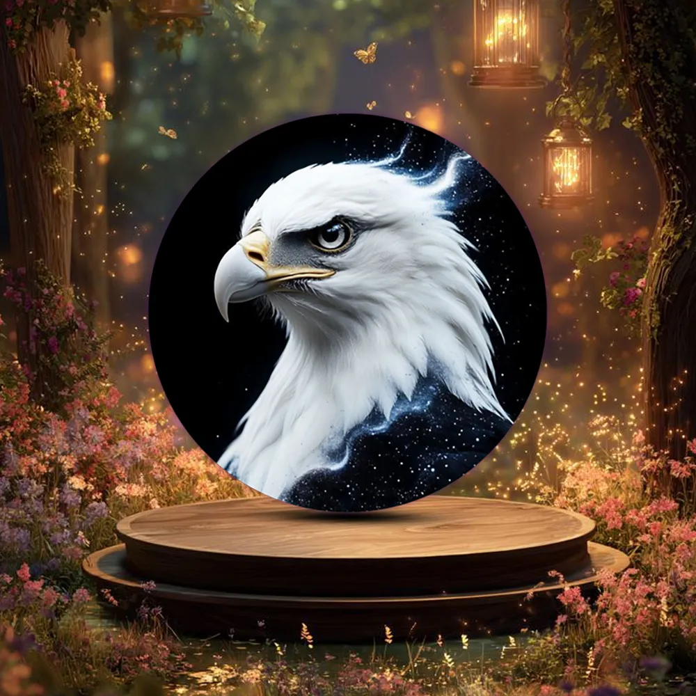 Round Eagle customized fridge magnets - Image 3