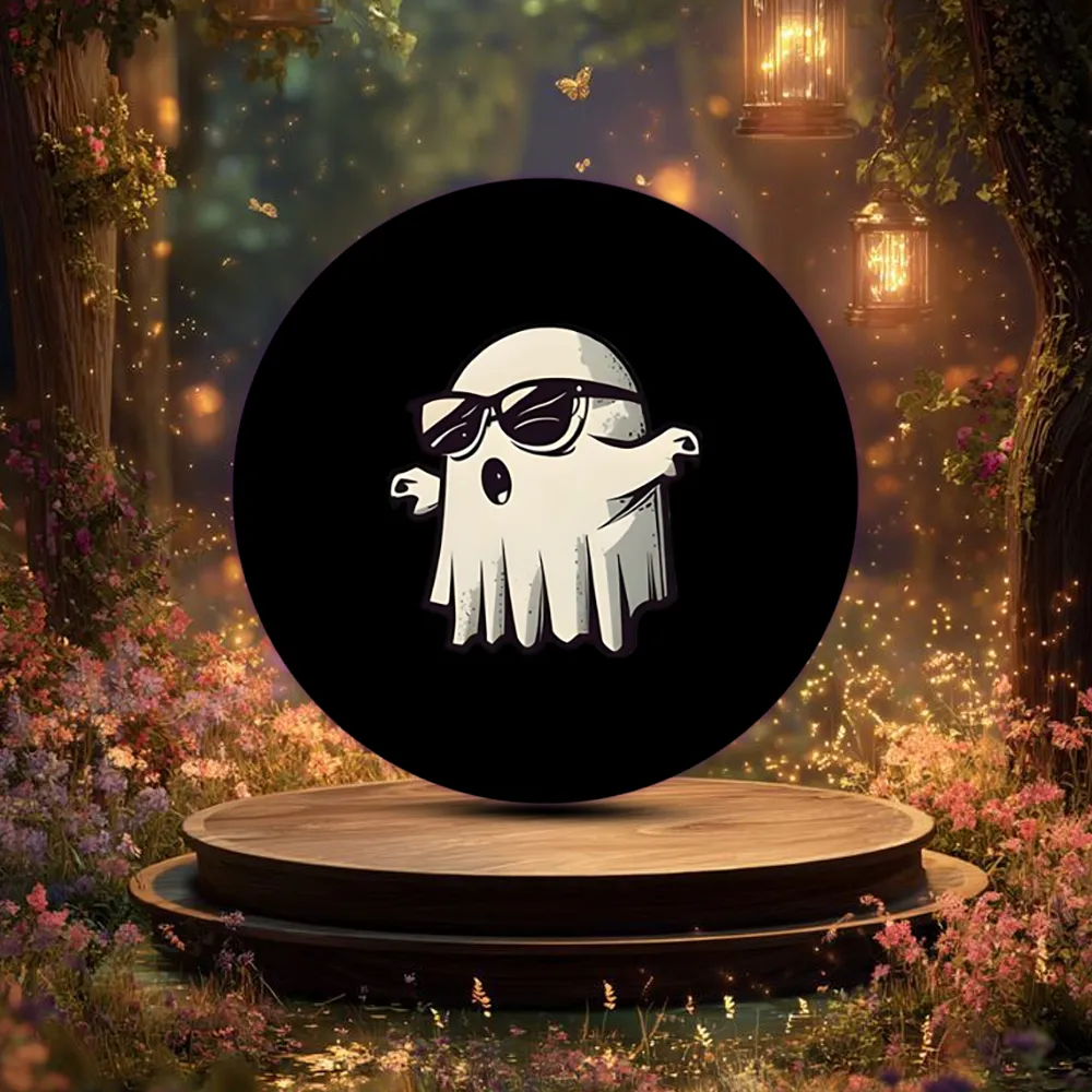 Round Ghost customized fridge magnets - Image 3