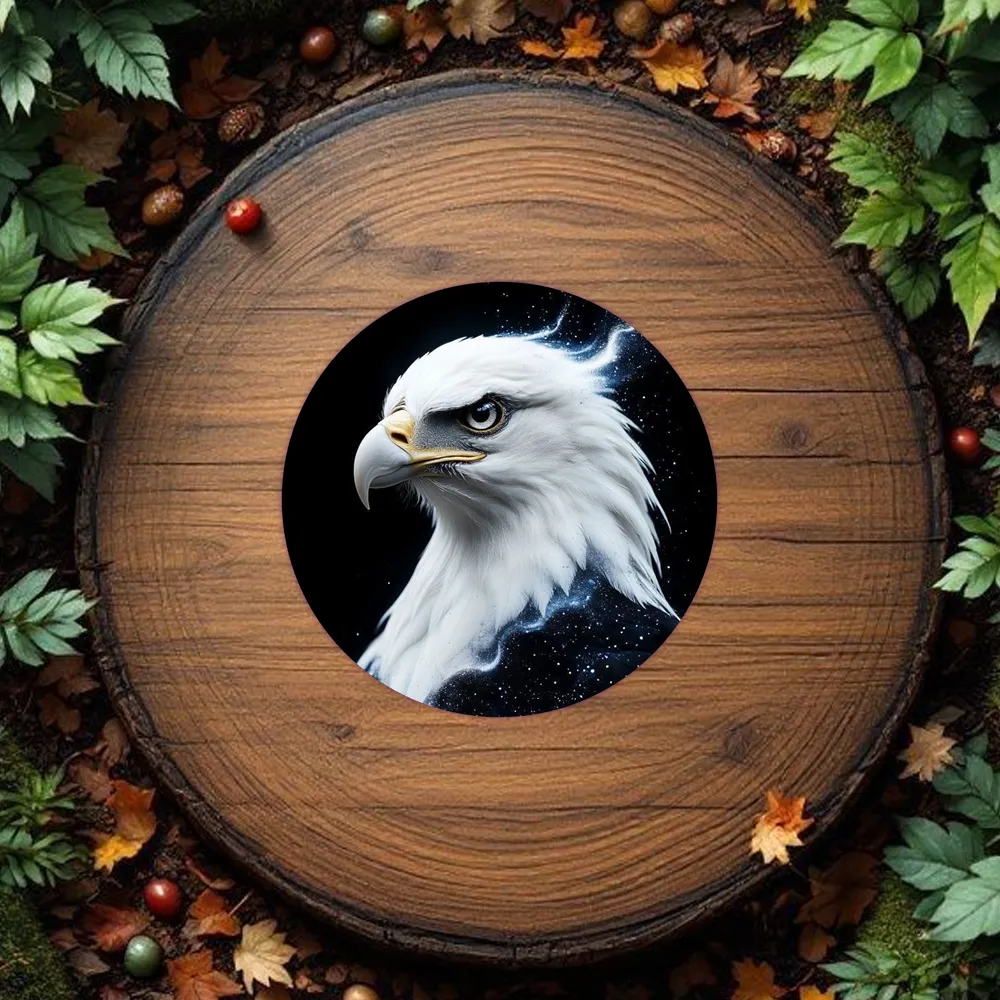 Round Eagle customized fridge magnets - Image 2