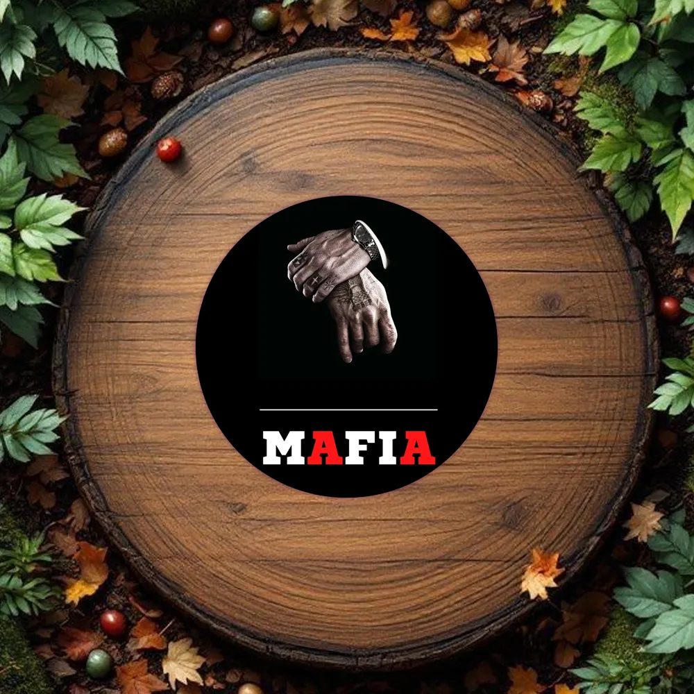 Round Mafia customized fridge magnets - Image 2