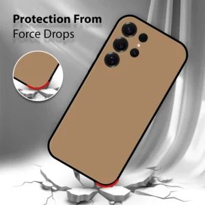 Mocha Solid Case for Samsung S25 Ultra