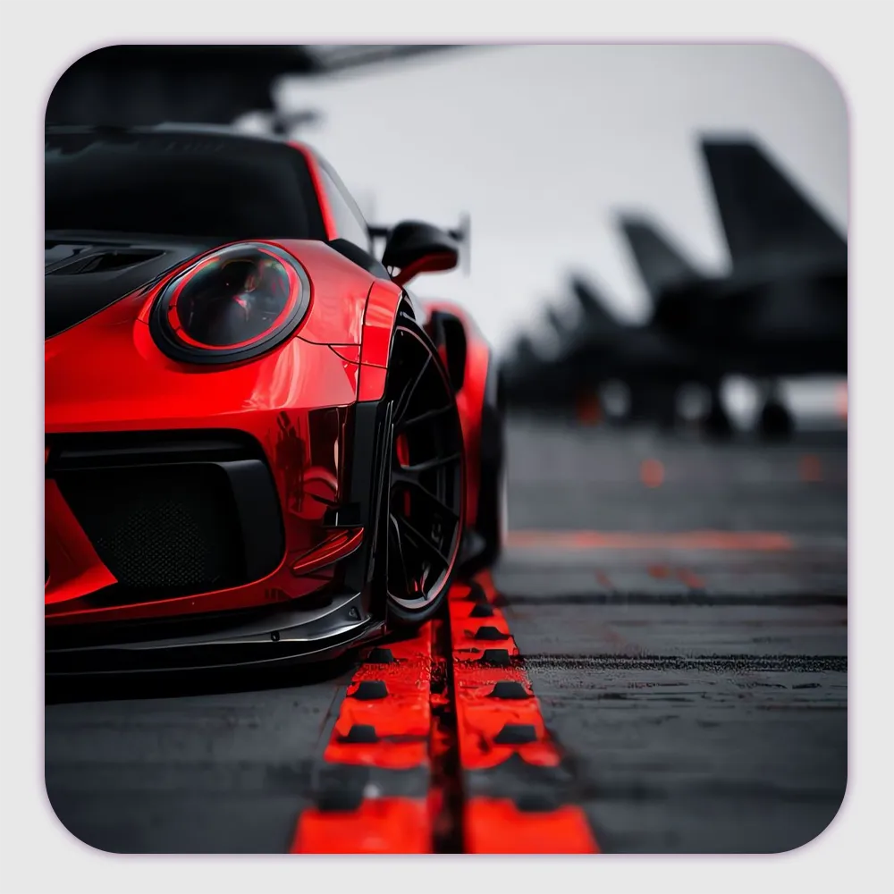 sport car customized fridge magnets