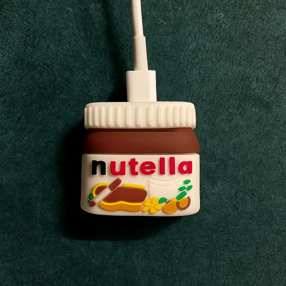 3D Nutella Charging Cable Protector Cover for iPhone Charger - Image 2
