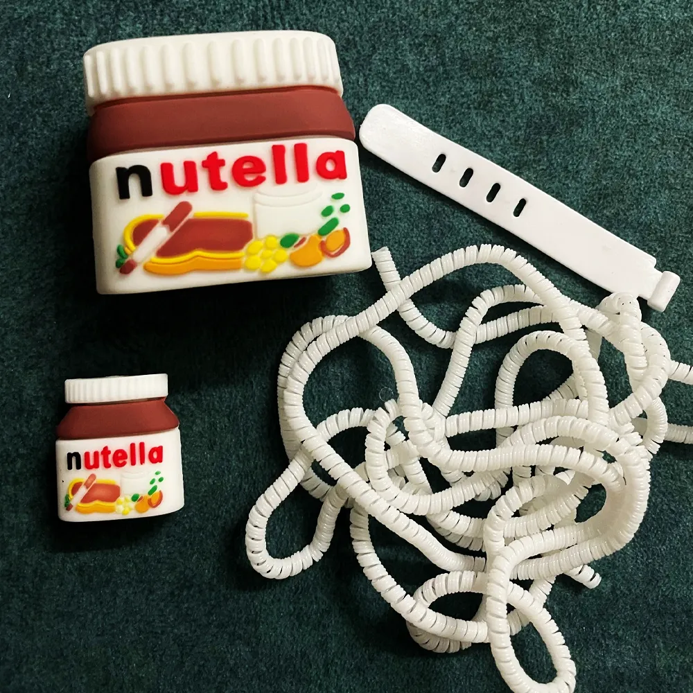 3D Nutella Charging Cable Protector Cover for iPhone Charger - Image 3