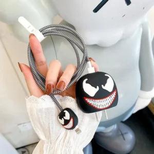 3D Venom Charging Cable Protector Cover for iPhone Charger
