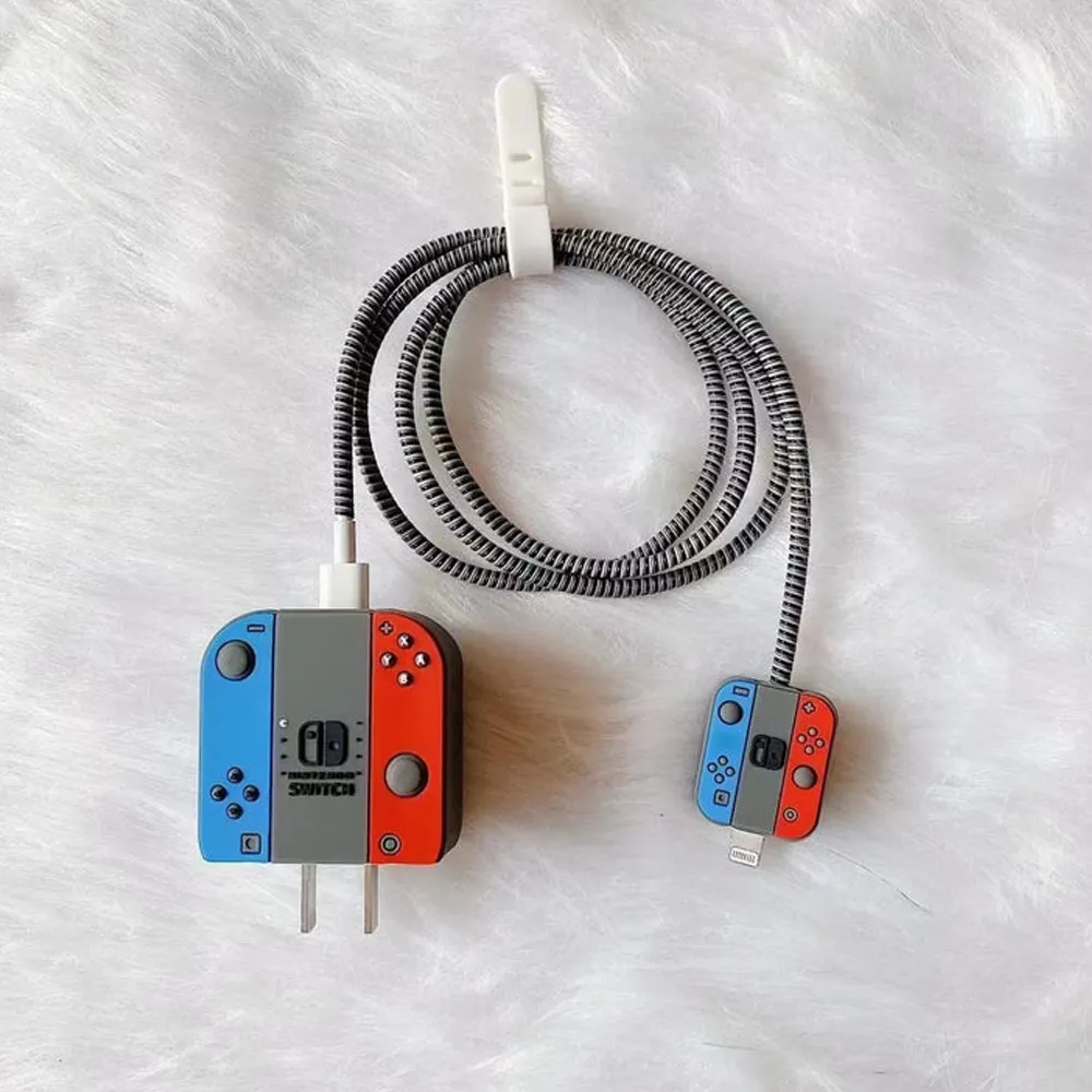 3D Gaming Charging Cable Protector Cover for iPhone Charger - Image 2